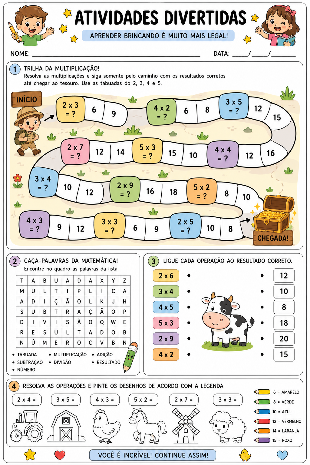 Exercício anti-tédio 7 — tema matemática e fazenda